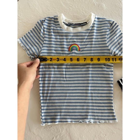Bundle of 2 Striped Cropped Tee - Picture 8 of 10